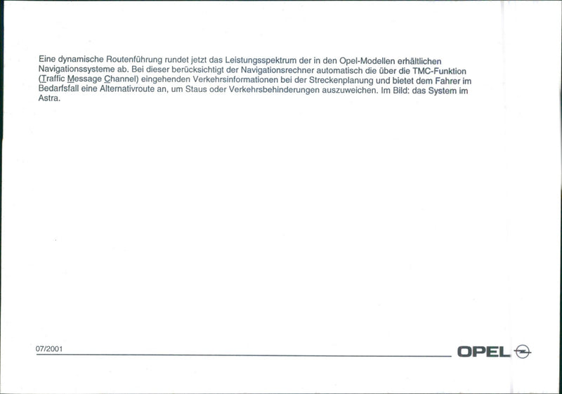 Opel - Vintage Photograph