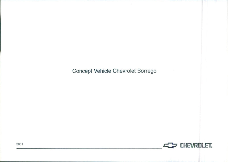 2001 Chevrolet - Vintage Photograph