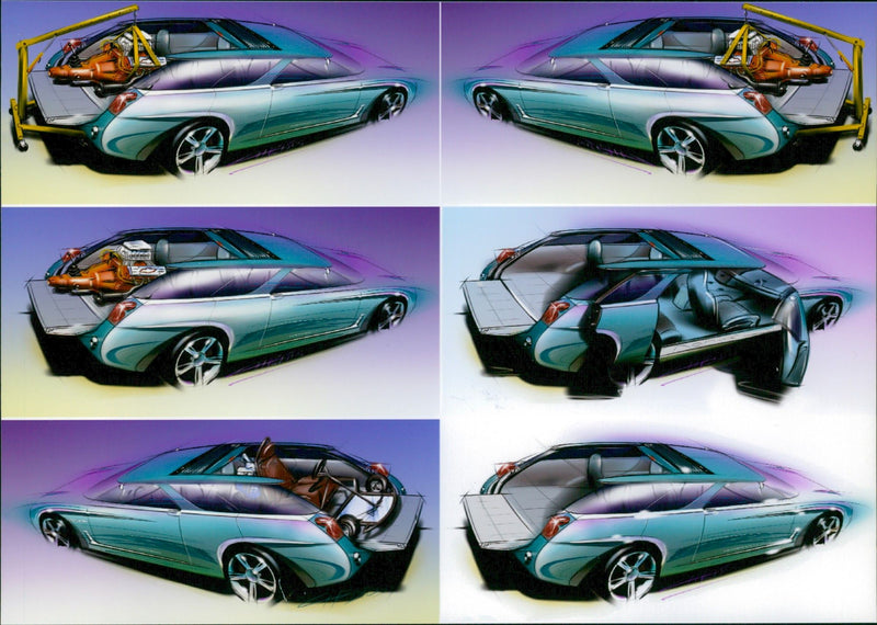 1999 Chevrolet Nomad Concept - Vintage Photograph