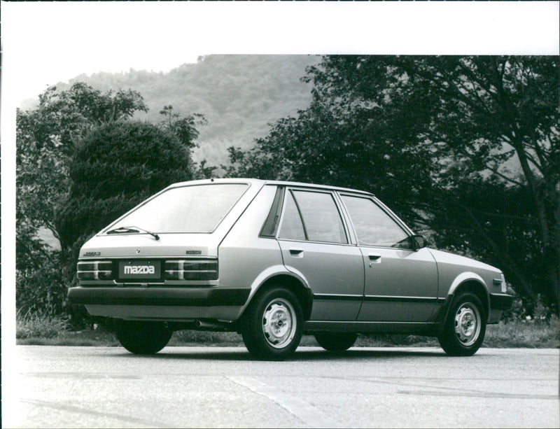 Mazda 323 Hatchback - Vintage Photograph