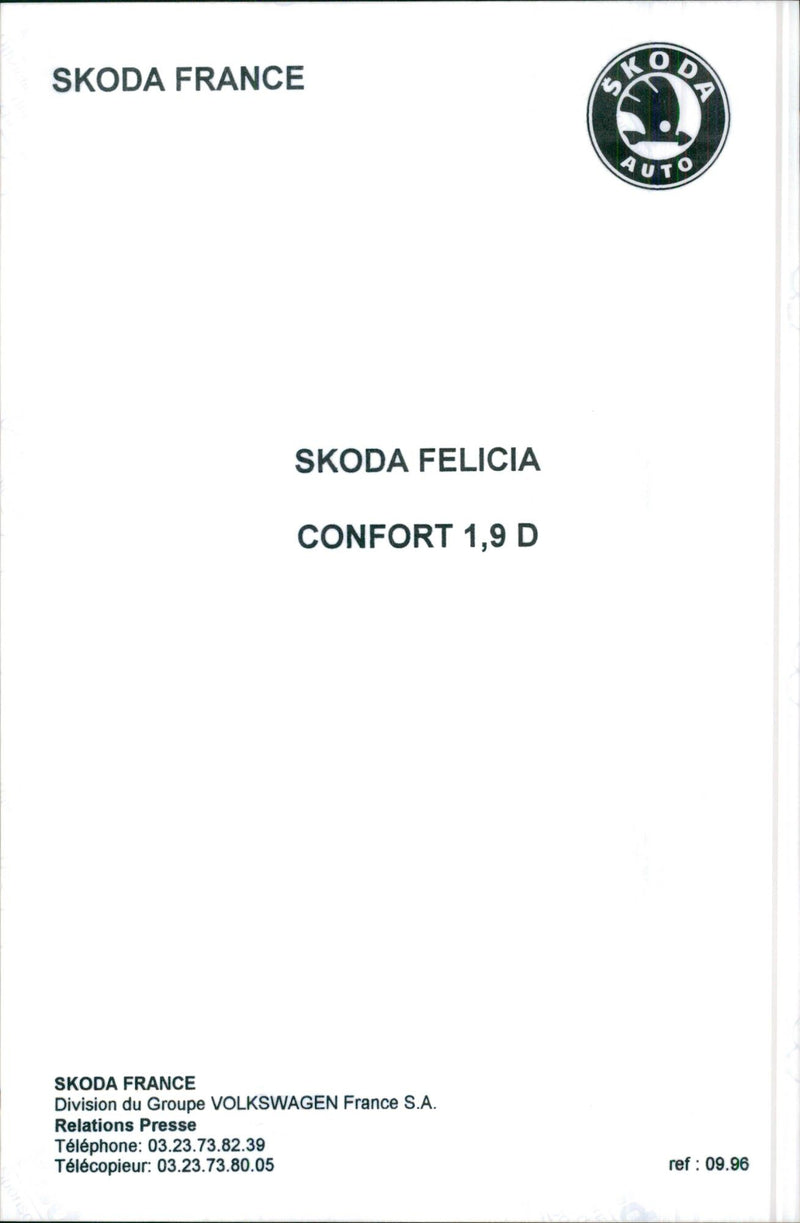 Skoda Felicia - Vintage Photograph