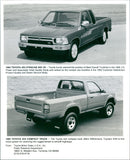 1993 Toyota 4X2 Xtracab SR5 V6 and 1993 Toyota 4X4 Compact Truck - Vintage Photograph
