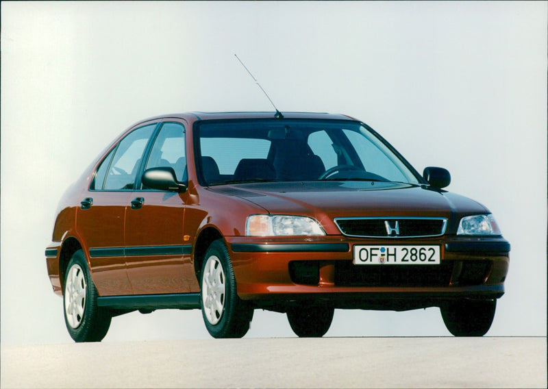 Honda Civic 5 - Vintage Photograph