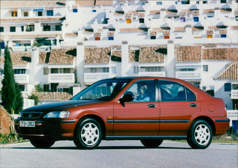 Honda Civic 5 - Vintage Photograph