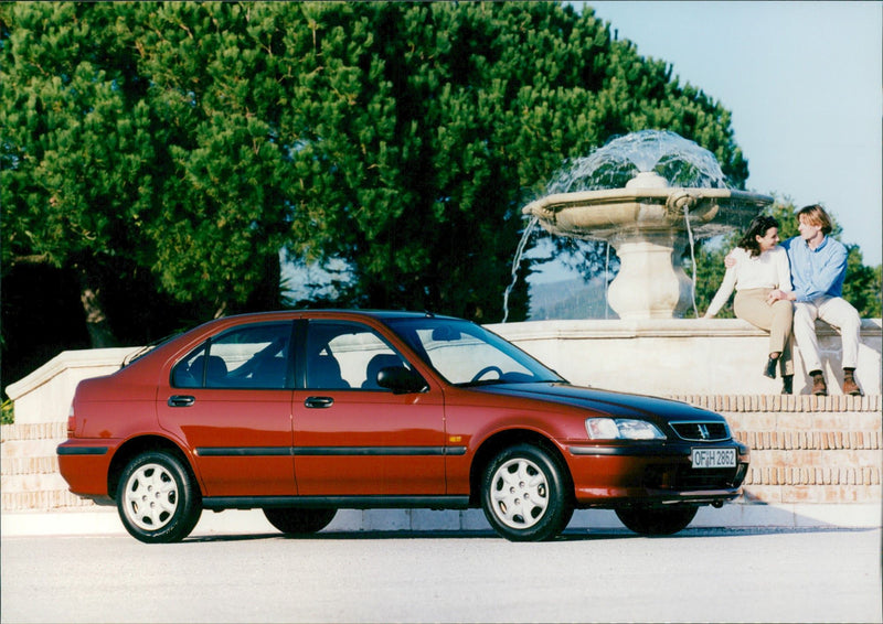 Honda Civic 5 - Vintage Photograph