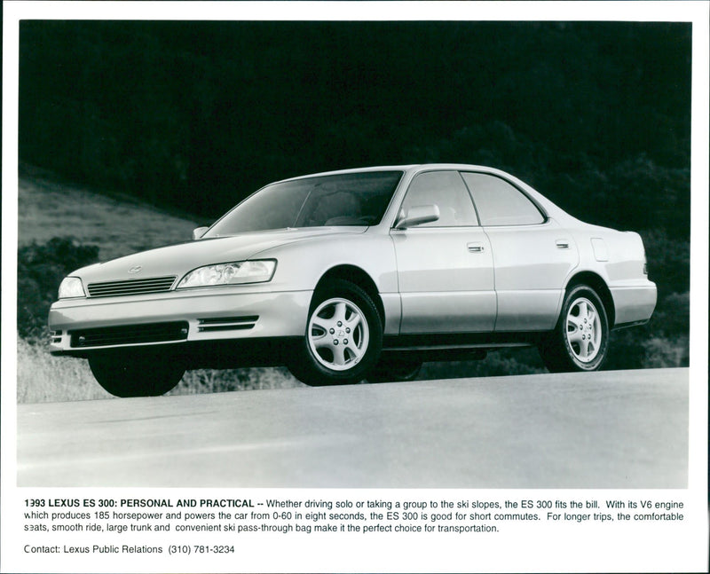 1993 Lexus ES 300 - Vintage Photograph