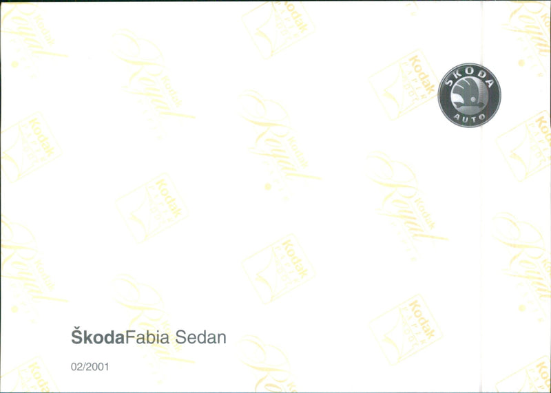 2001 Skoda Fabia - Vintage Photograph