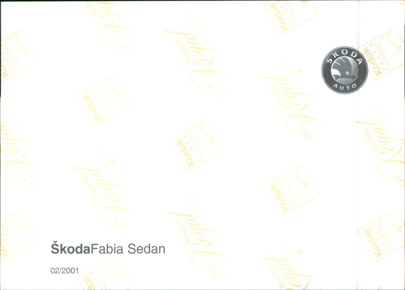 2001 Skoda Fabia - Vintage Photograph