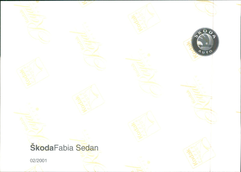 2001 Skoda Fabia - Vintage Photograph