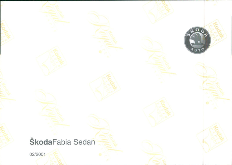 2001 Skoda Fabia - Vintage Photograph