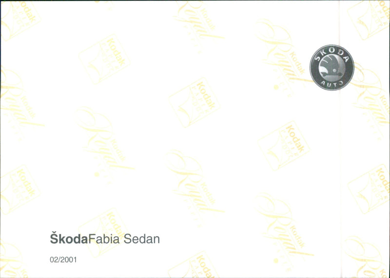 2001 Skoda Fabia - Vintage Photograph