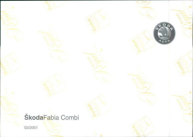 2001 Skoda Fabia - Vintage Photograph