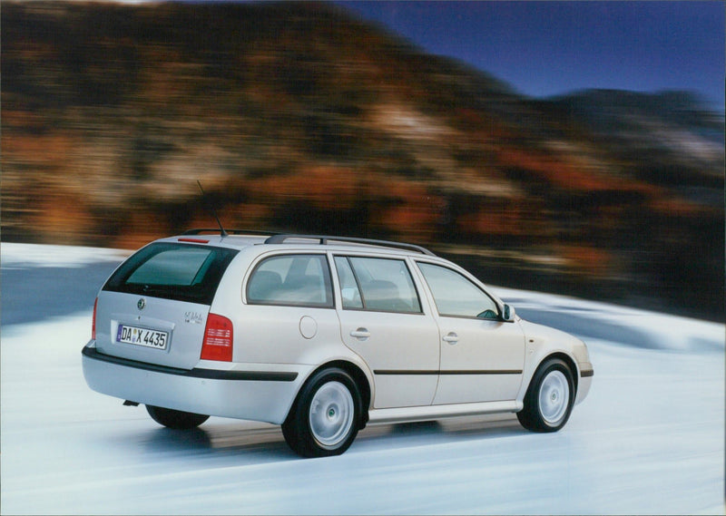 2001 Skoda Octavia - Vintage Photograph