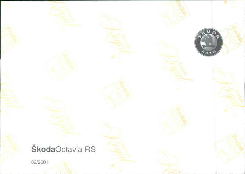2001 Skoda Octavia - Vintage Photograph