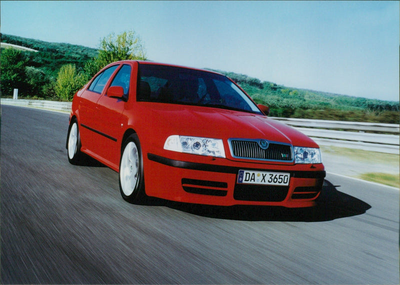 2001 Skoda Octavia - Vintage Photograph