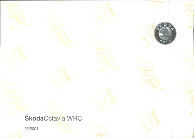 2001 Skoda Octavia - Vintage Photograph