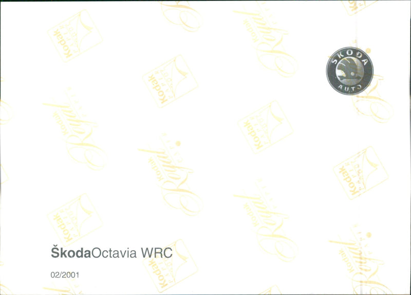 2001 Skoda Octavia - Vintage Photograph