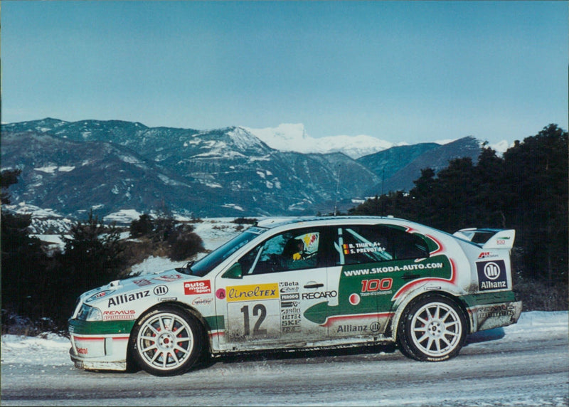 2001 Skoda Octavia - Vintage Photograph