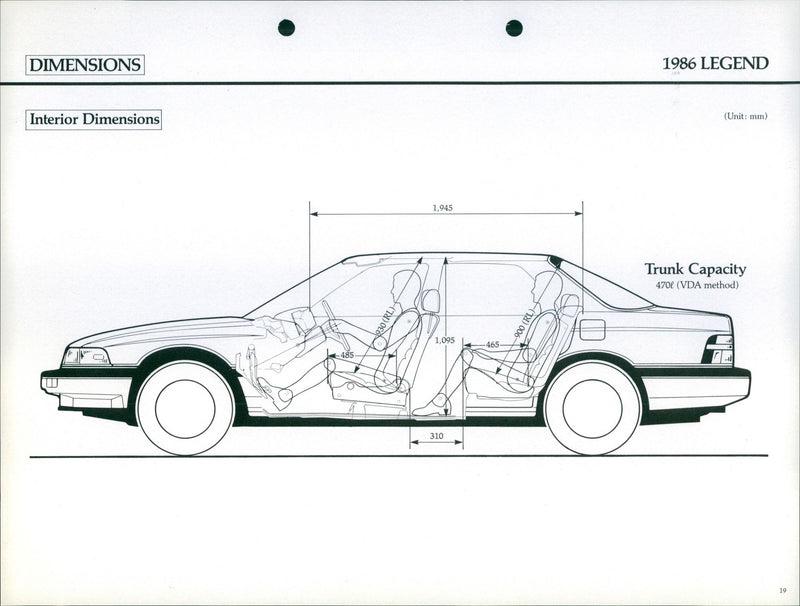 1986 Honda Legend - Vintage Photograph