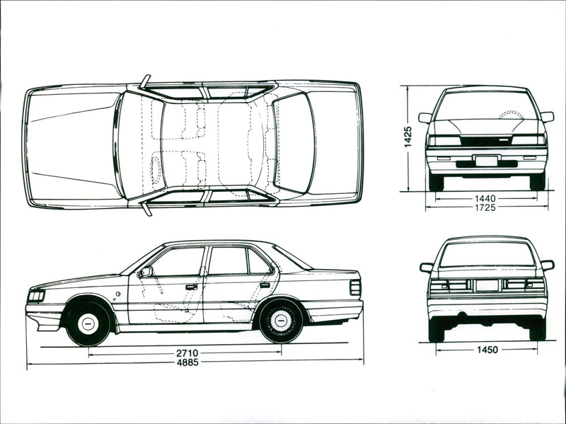 Mazda 929 - Vintage Photograph