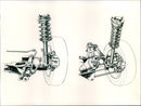 Mazda suspension system - Vintage Photograph