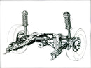 Mazda suspension system - Vintage Photograph