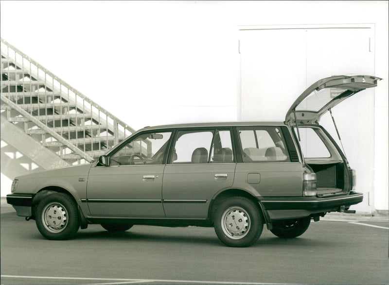 1986 Mazda 323 Kombi - Vintage Photograph