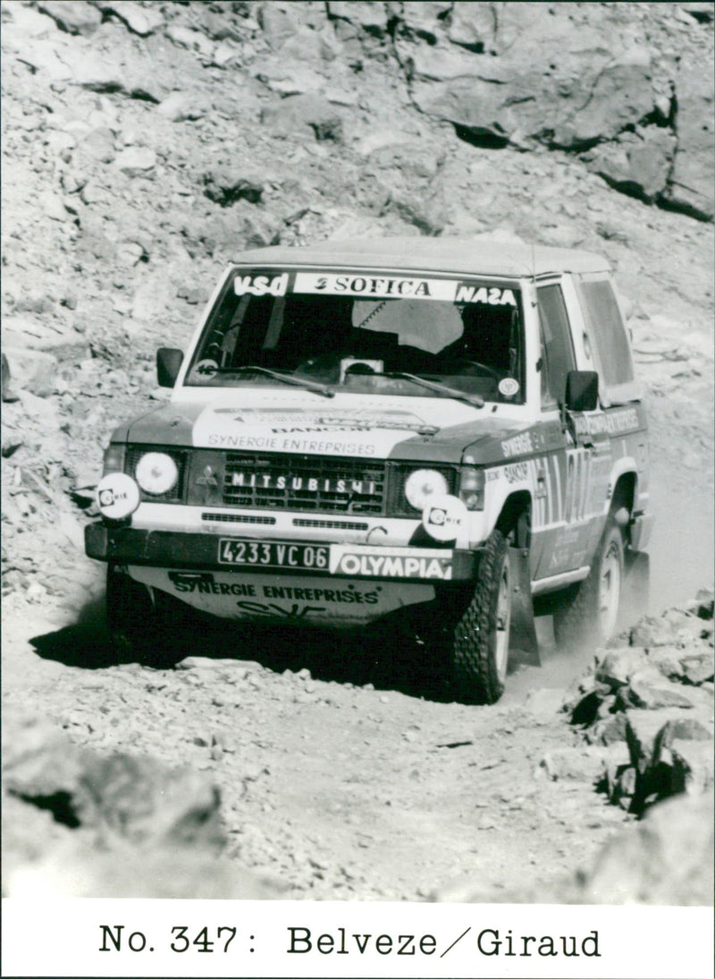 Mitsubishi Montero - Vintage Photograph