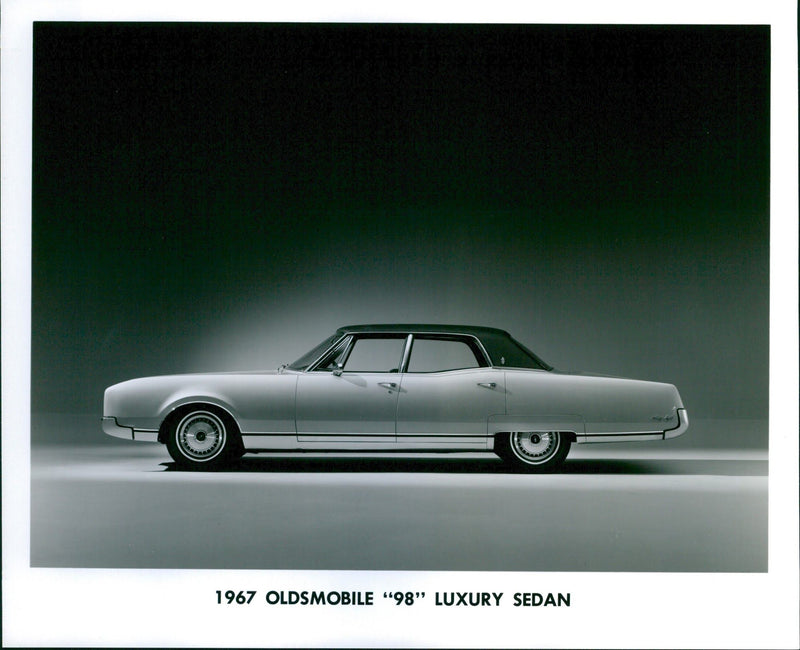 1967 Oldsmobile "98" Luxury Sedan - Vintage Photograph