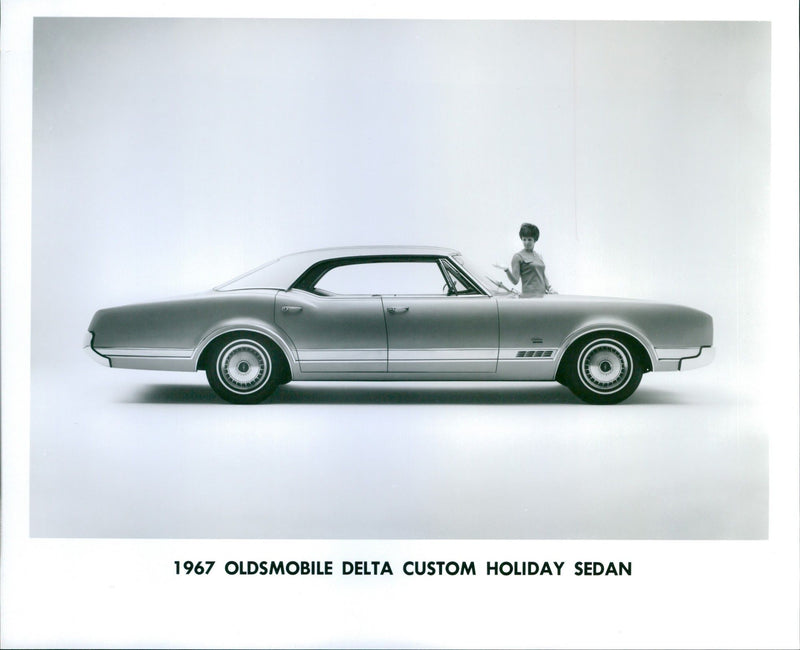 1967 Oldsmobile Delta Custom Holiday Sedan - Vintage Photograph