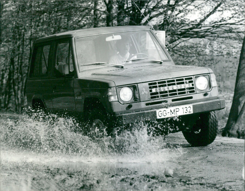 Mitsubishi Pajero - Vintage Photograph