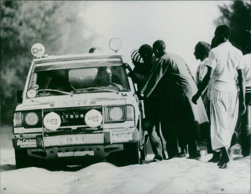 Mitsubishi Pajero - Vintage Photograph