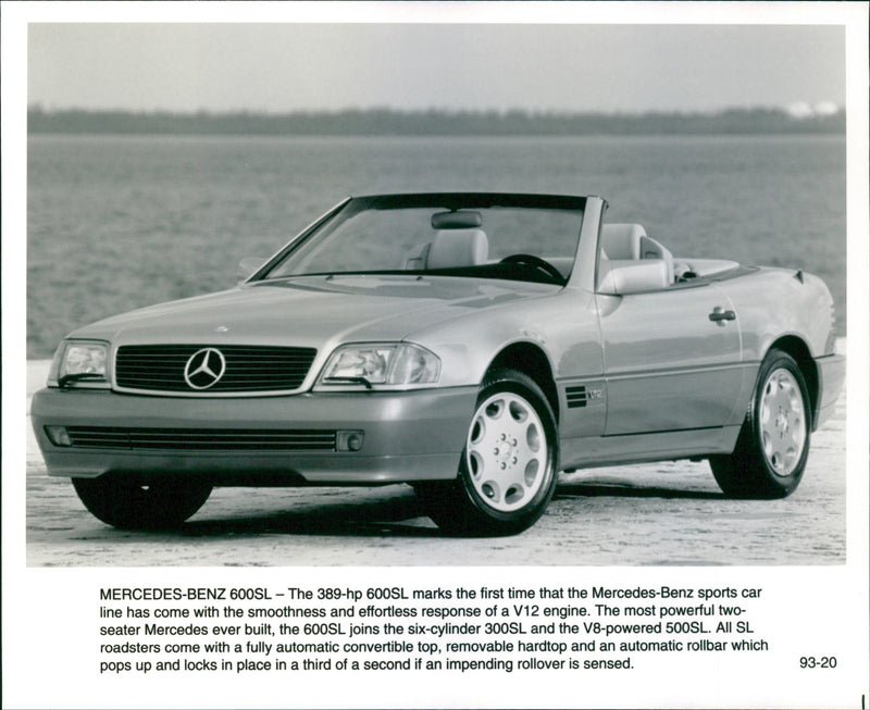 Mercedes-Benz 600SL - Vintage Photograph