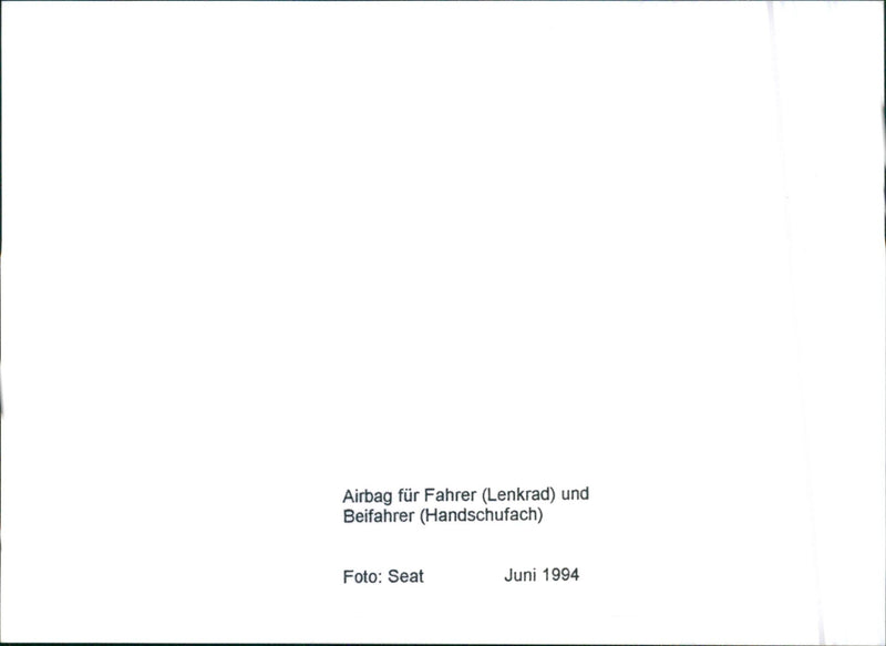 Seat - Vintage Photograph