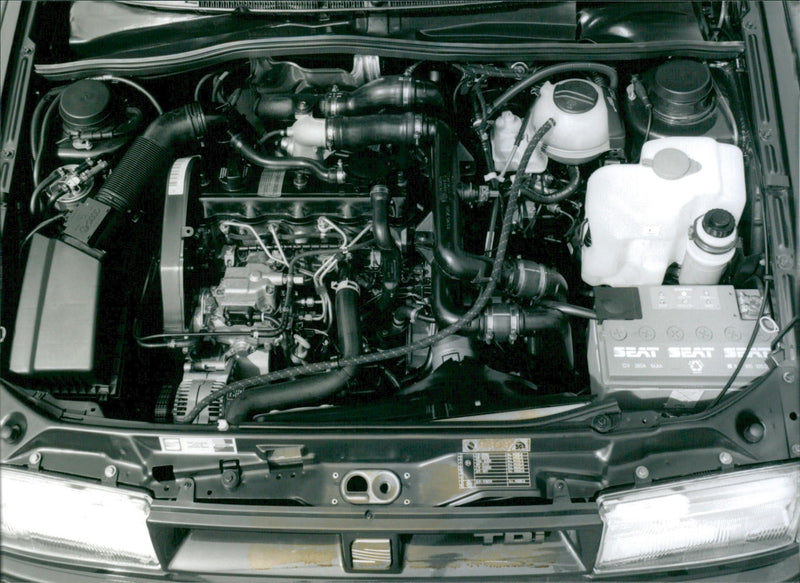 Seat Toledo 1.9 TDi  Engine - Vintage Photograph