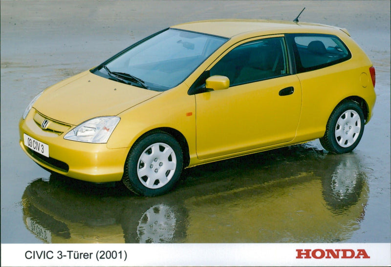 2001 Honda Civic - Vintage Photograph