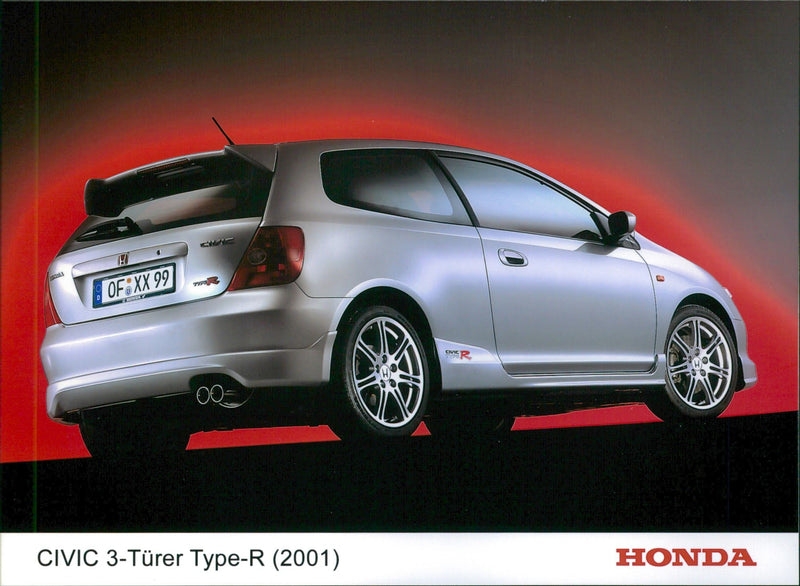 2001 Honda Civic - Vintage Photograph