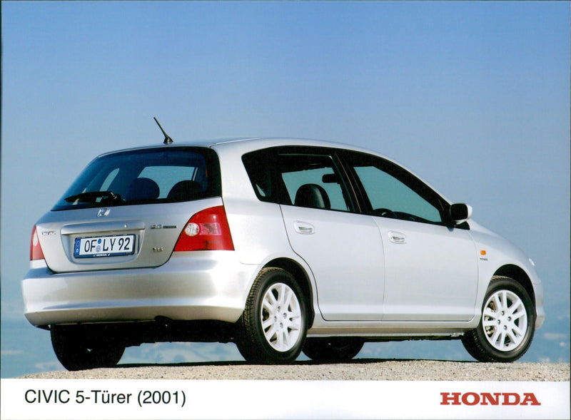 2001 Honda Civic - Vintage Photograph