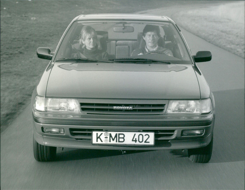 Toyota Carina Sedan 1990 - Vintage Photograph