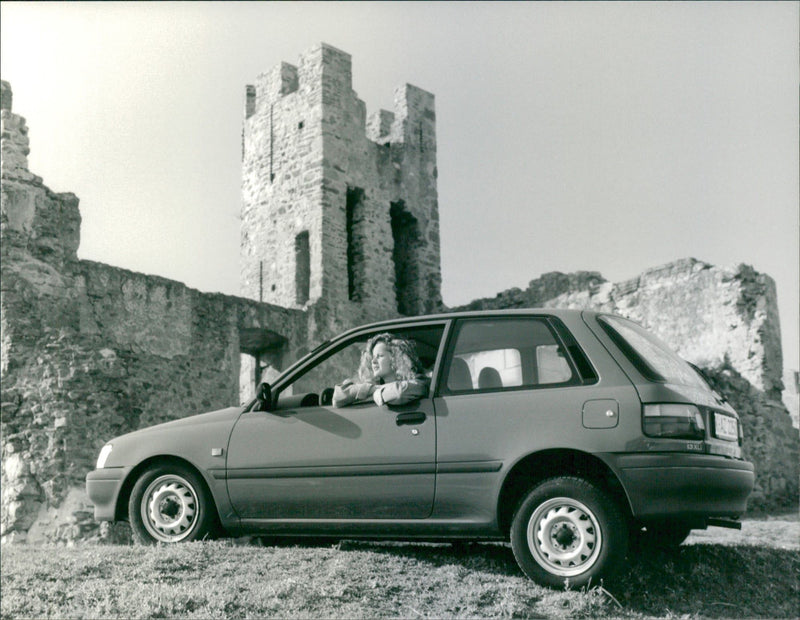 Toyota Starlet 1990 - Vintage Photograph