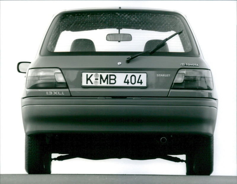 Toyota Starlet 1990 - Vintage Photograph