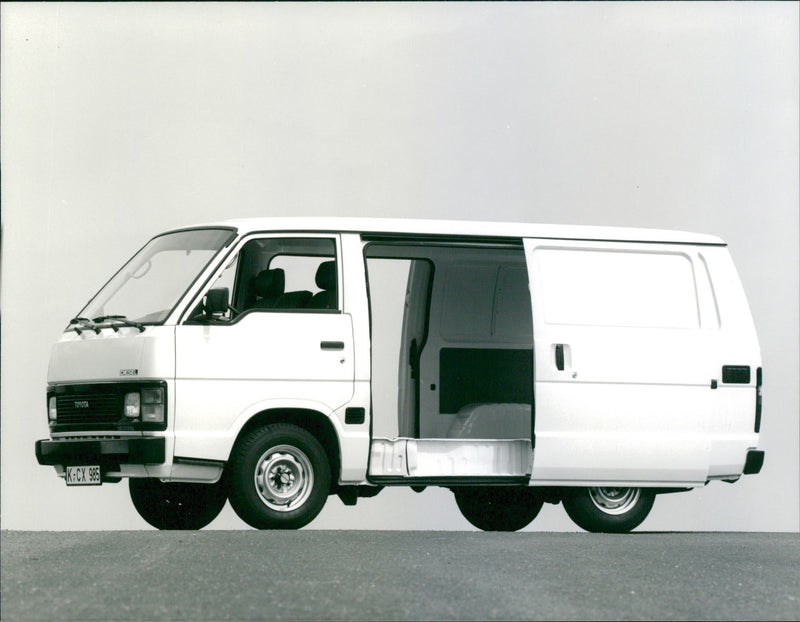 1988 Toyota Hiace van - Vintage Photograph