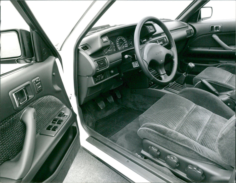 1988 Toyota Camry's dashboard - Vintage Photograph