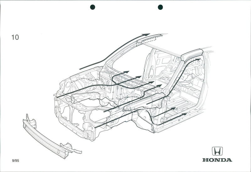 Honda Civic 1995 - Vintage Photograph