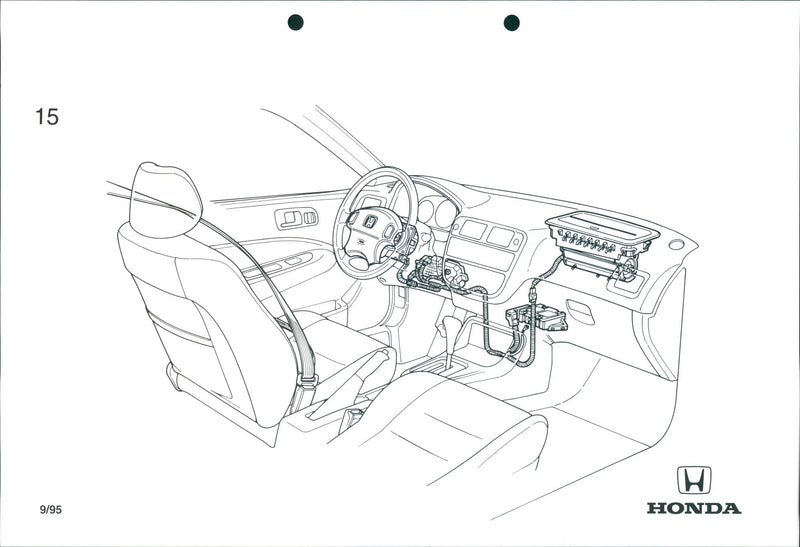 Honda Civic 1995 - Vintage Photograph