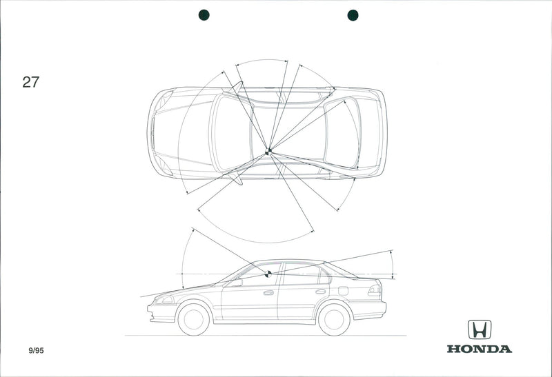 Honda Civic 1995 - Vintage Photograph