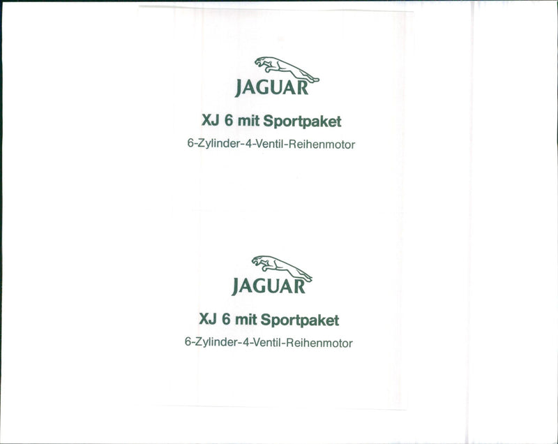 Jaguar XJ6 - Vintage Photograph