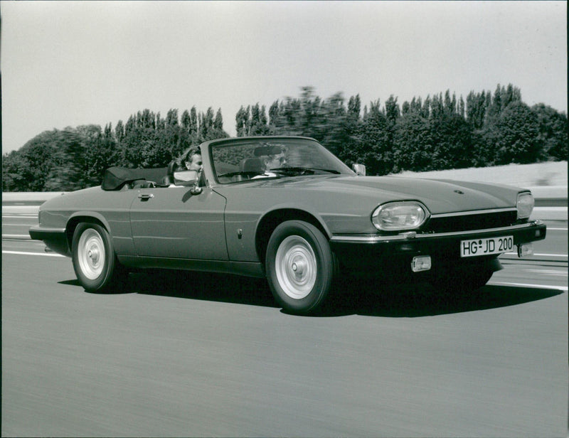 Jaguar XJS - Vintage Photograph