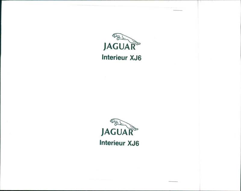 Jaguar XJ6 - Vintage Photograph