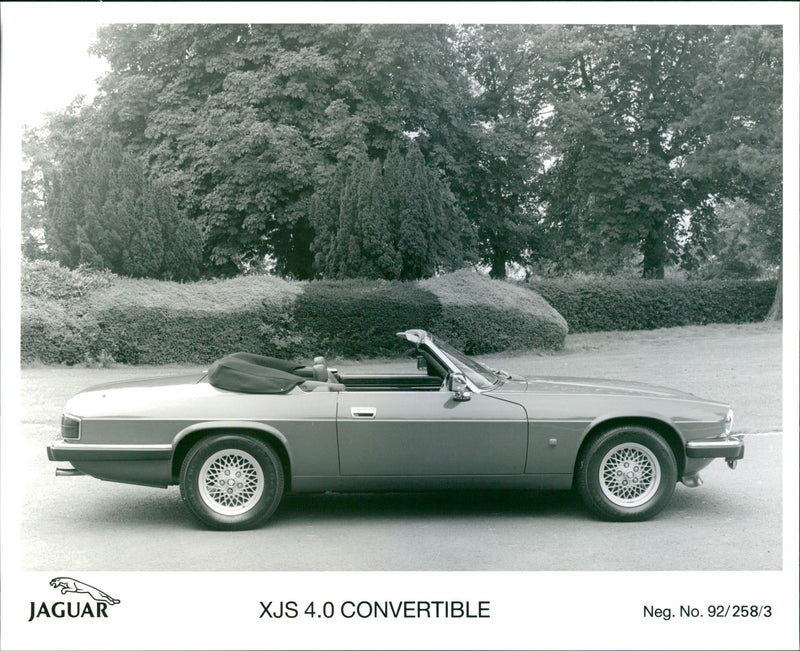 Jaguar XJS - Vintage Photograph